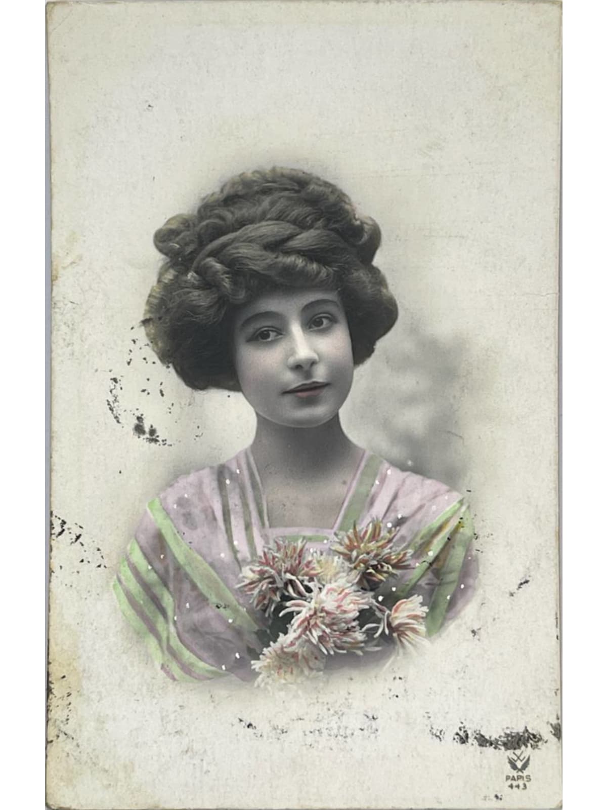 Recto de la carte postale