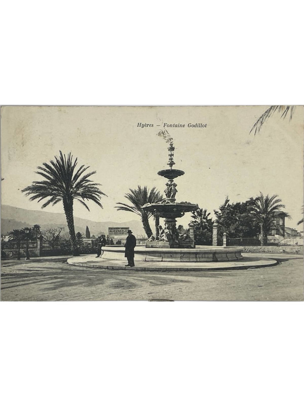 Recto de la carte postale