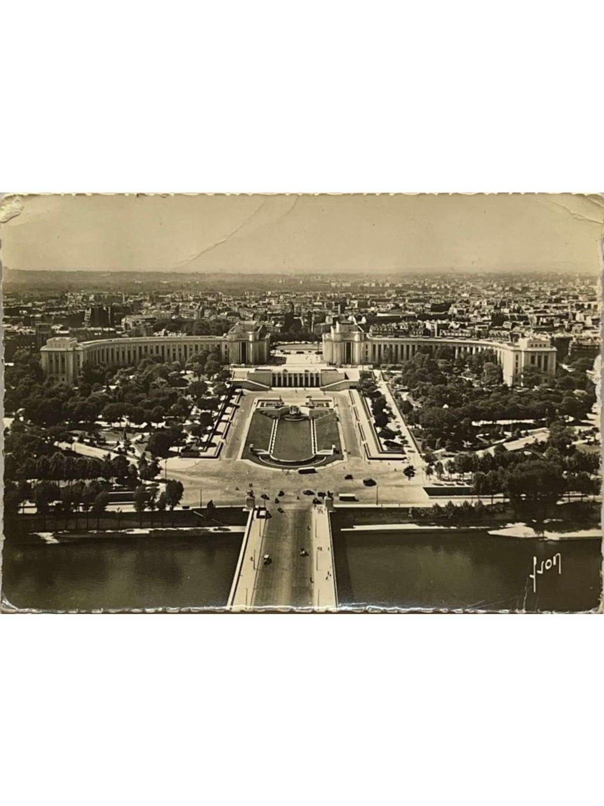 Recto de la carte postale