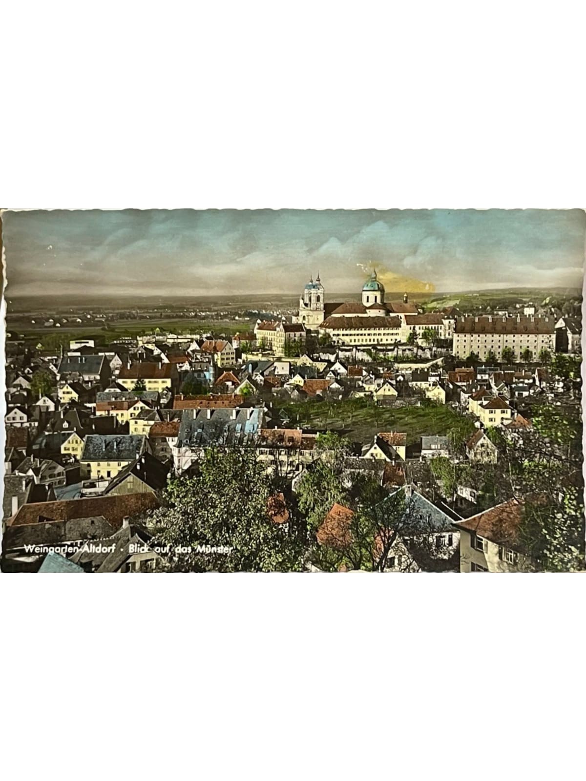 Recto de la carte postale
