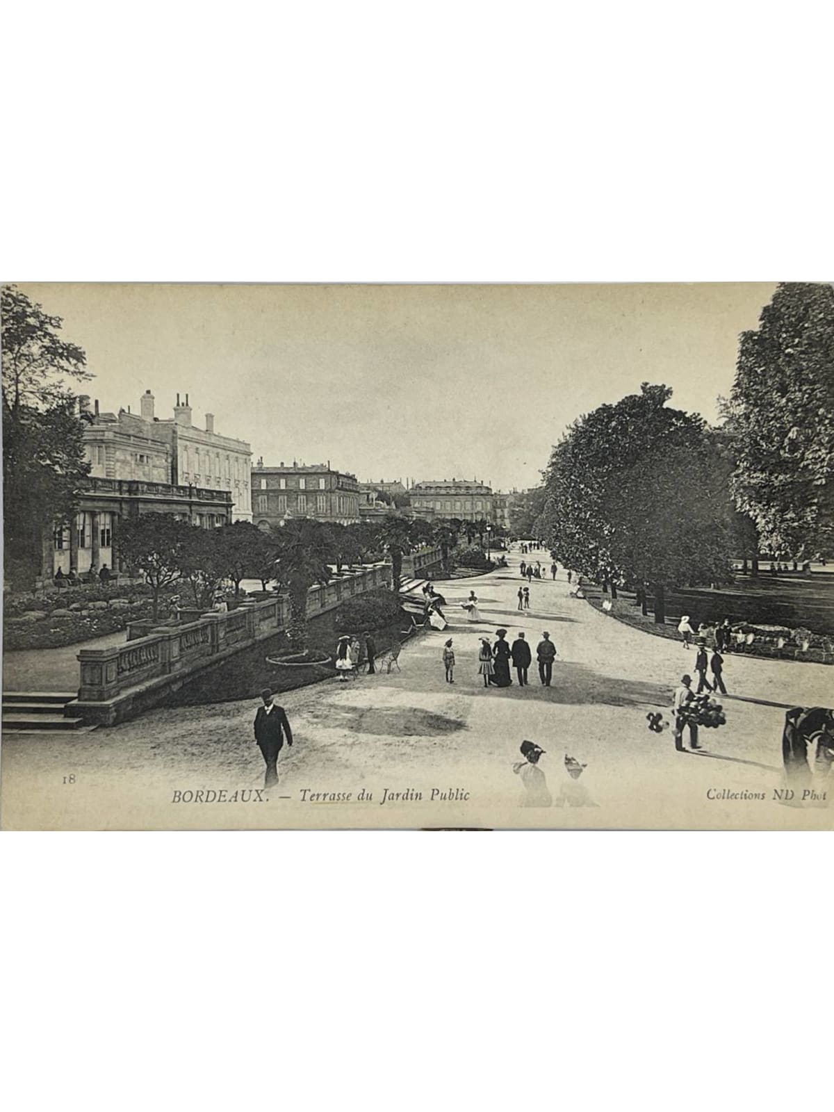 Recto de la carte postale