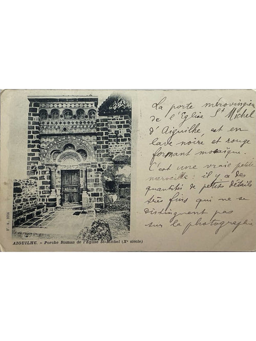 Recto de la carte postale
