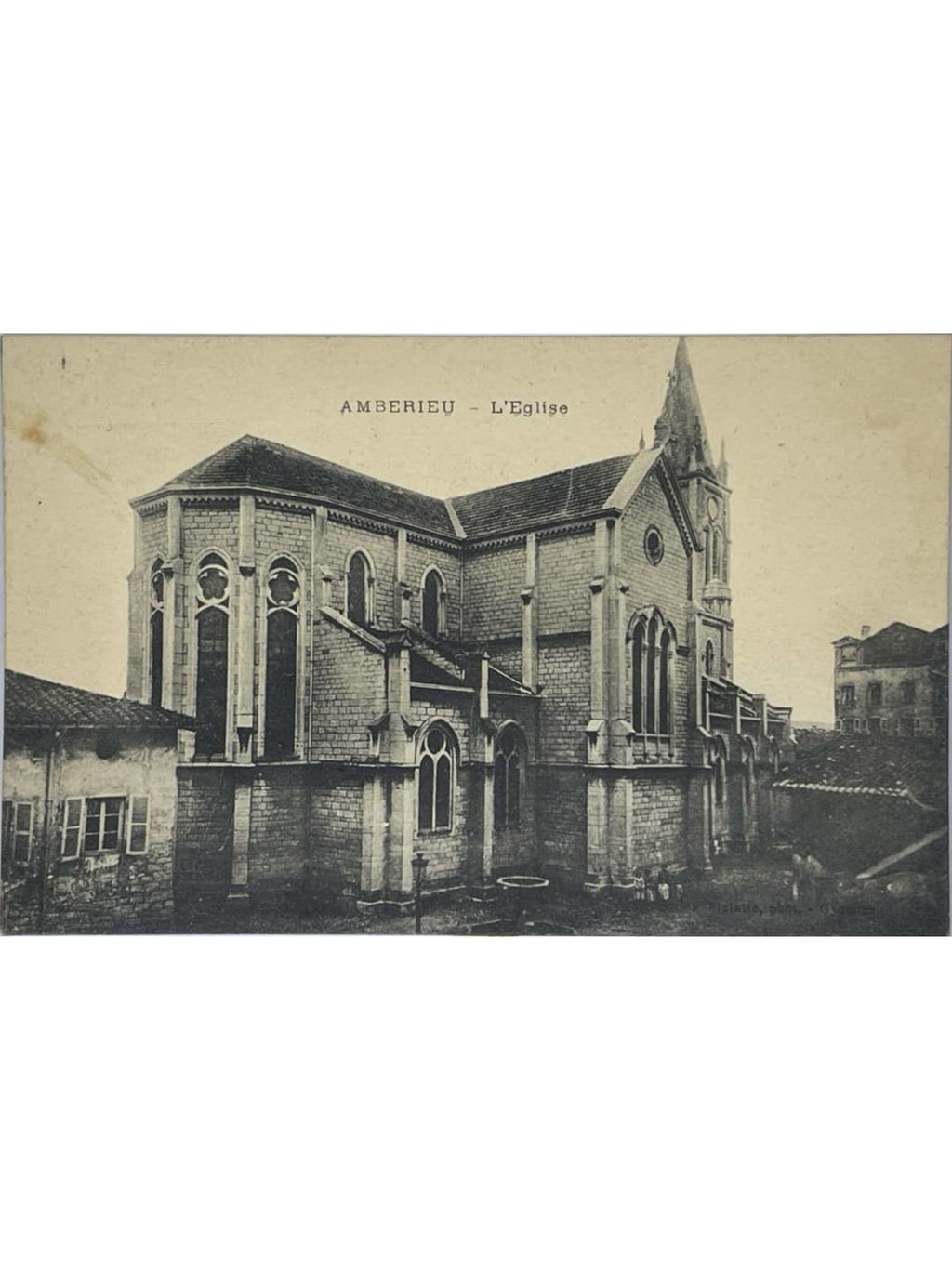 Recto de la carte postale