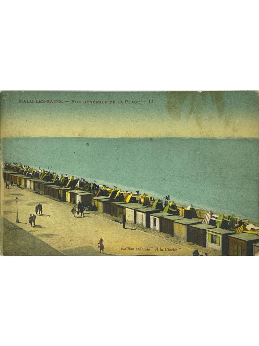 Recto de la carte postale