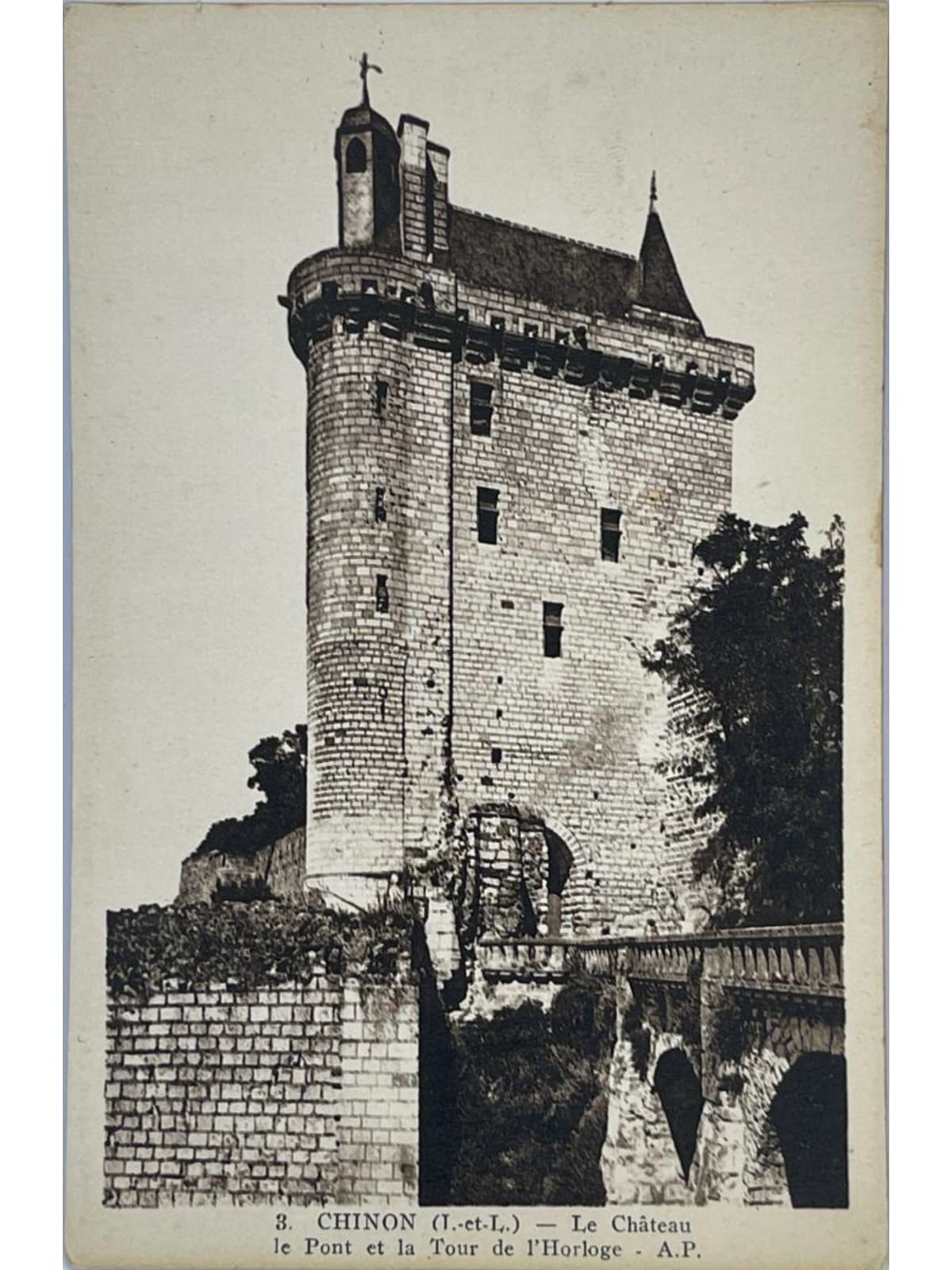 Recto de la carte postale