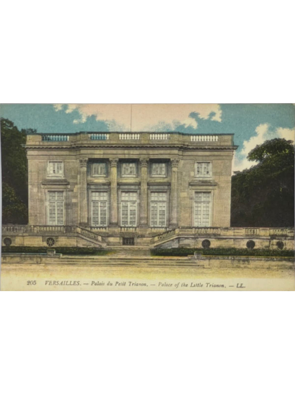 Recto de la carte postale