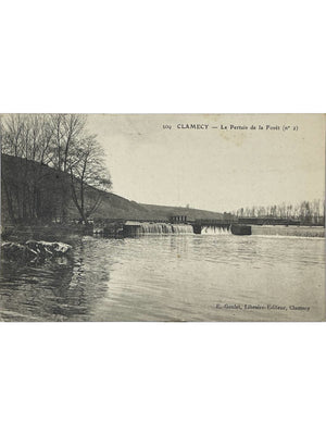 Clamecy (Nièvre) – Le Pertuis de la Forêt n° 2 – CPA 309