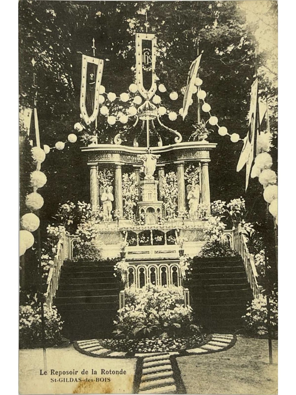 Recto de la carte postale