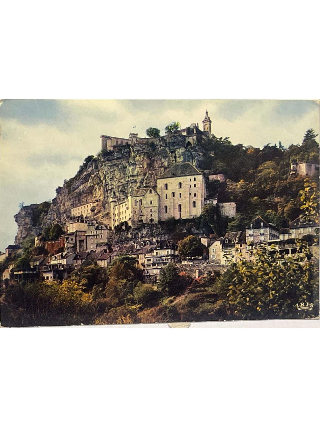 Recto de la carte postale