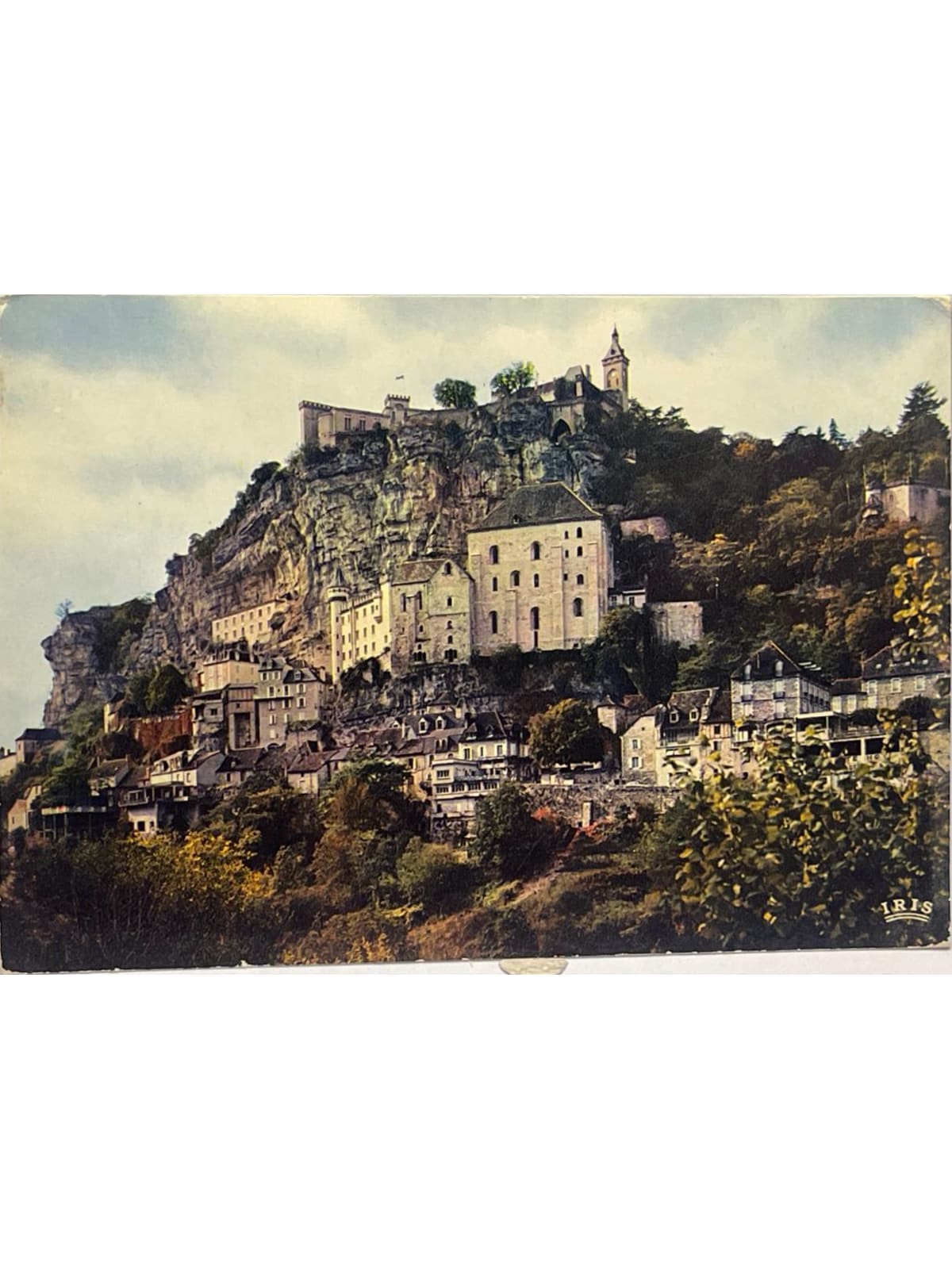 Recto de la carte postale