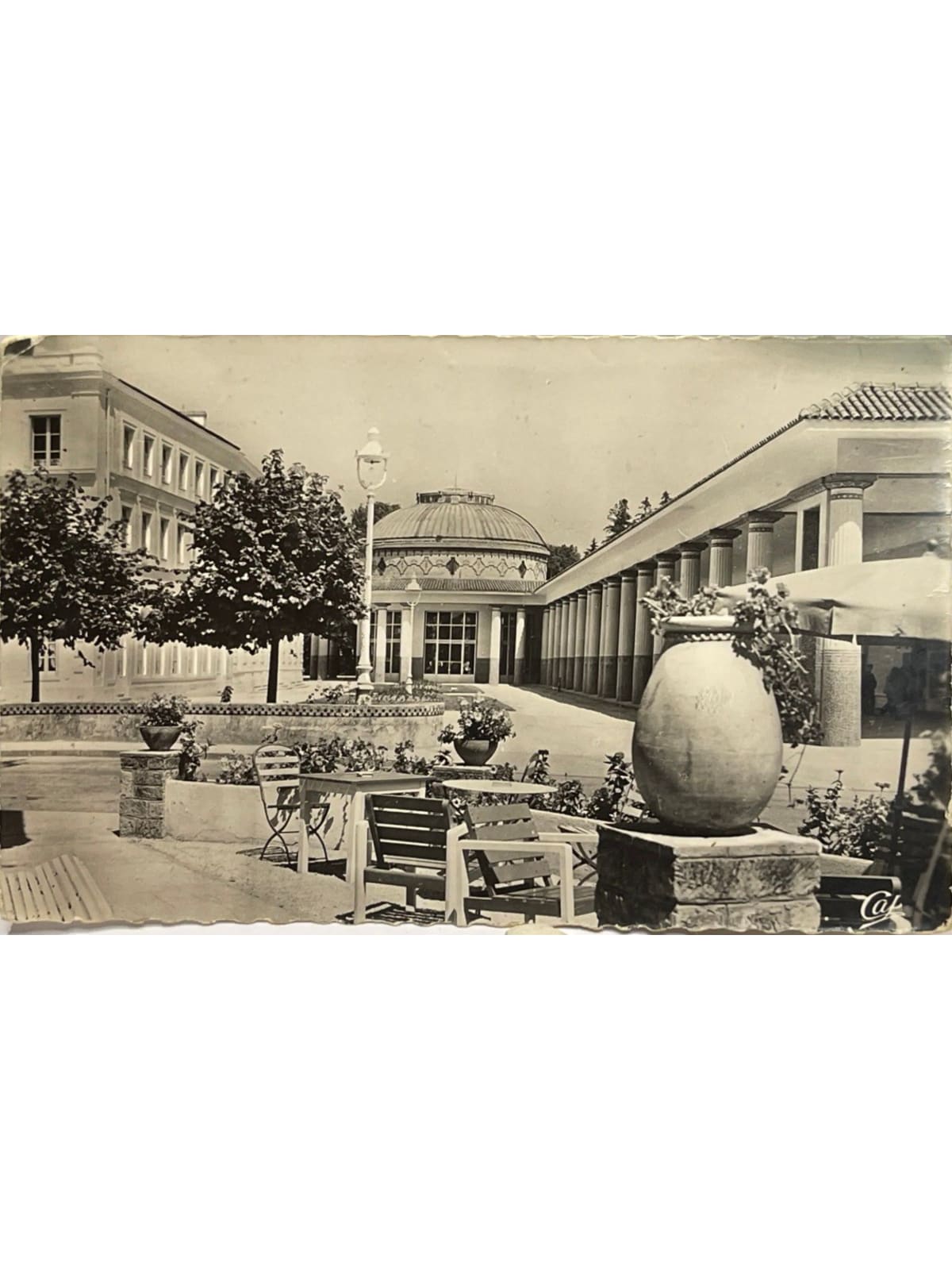 Recto de la carte postale