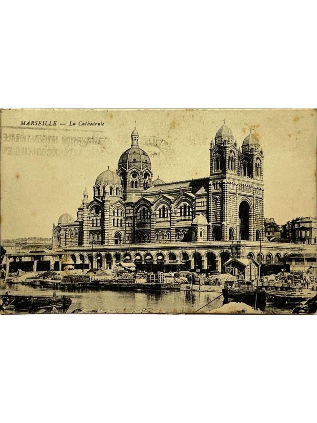 Recto de la carte postale