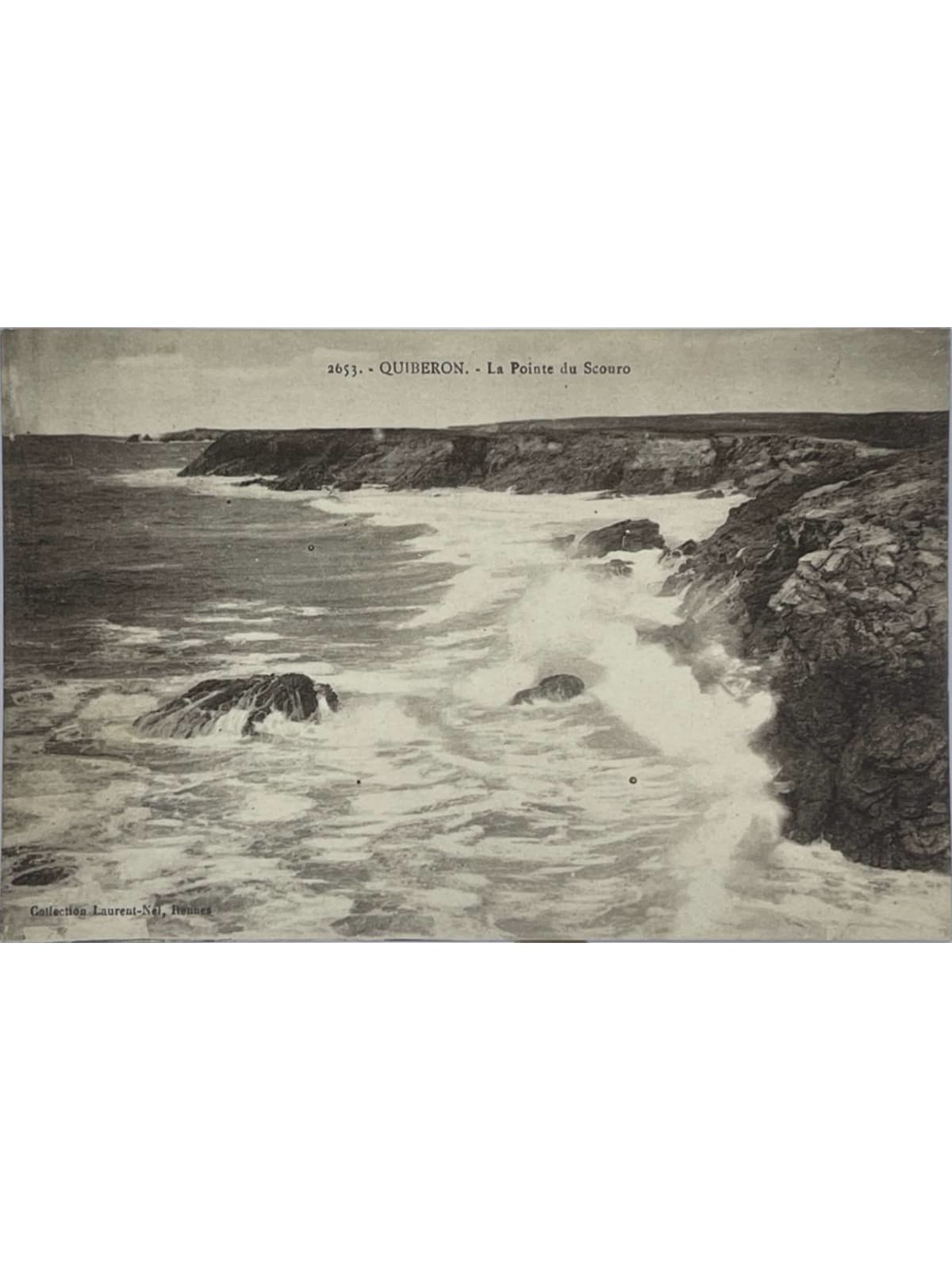 Recto de la carte postale