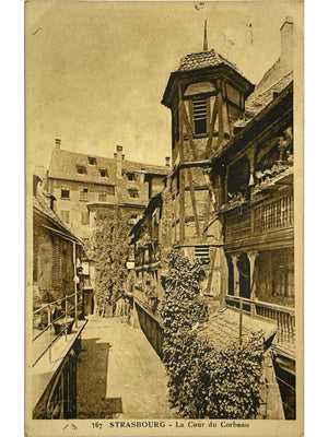Strasbourg – La Cour du Corbeau – CPA n° 167