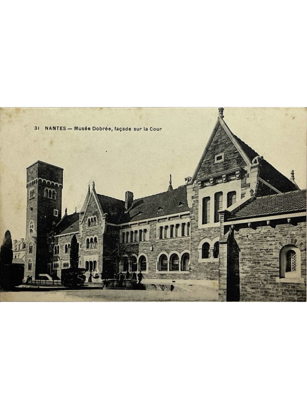 Recto de la carte postale