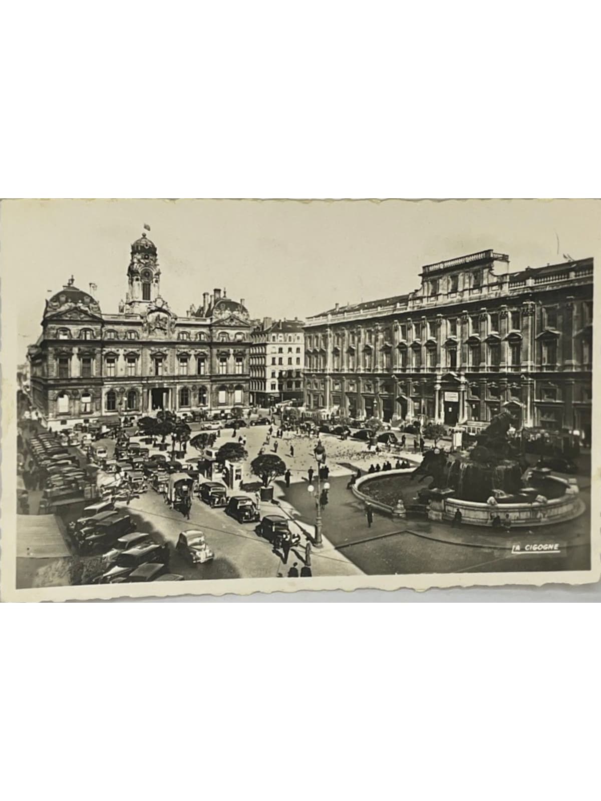 Recto de la carte postale