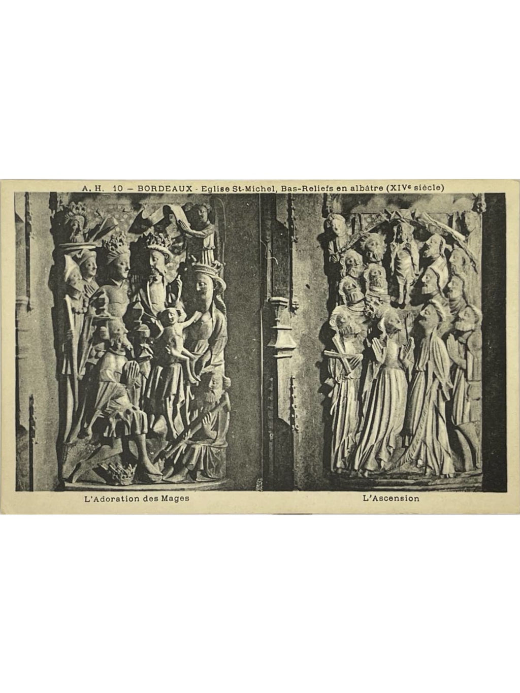 Recto de la carte postale