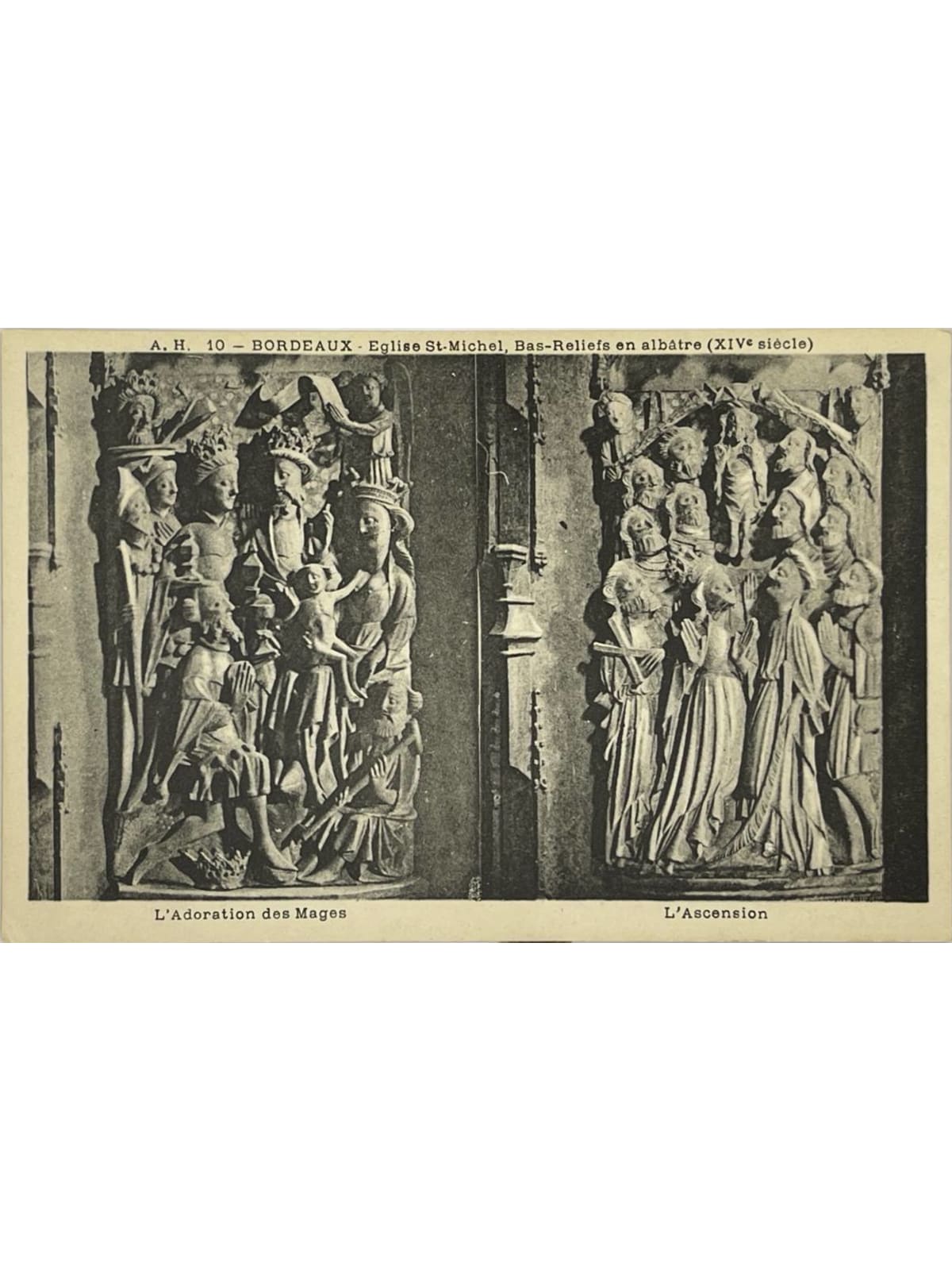 Recto de la carte postale