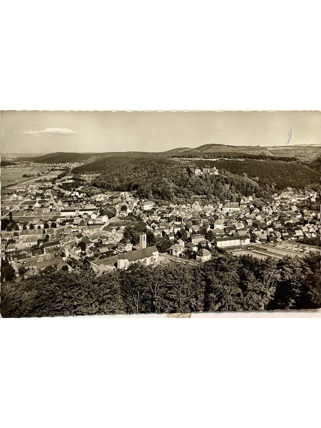 Recto de la carte postale