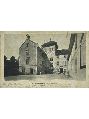 Aix-les-Bains – L'Hôtel de Ville – CPA ancienne