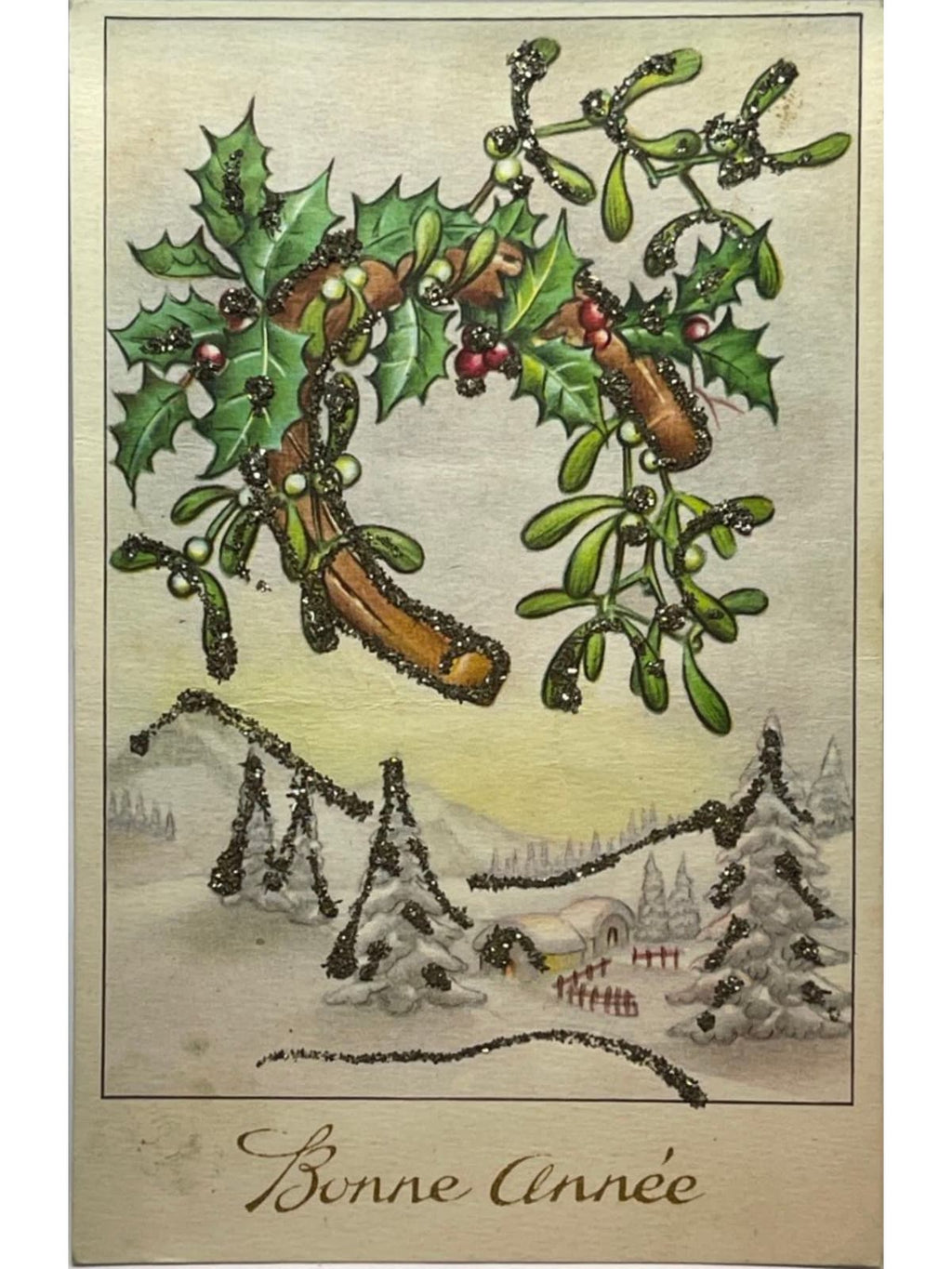 Recto de la carte postale