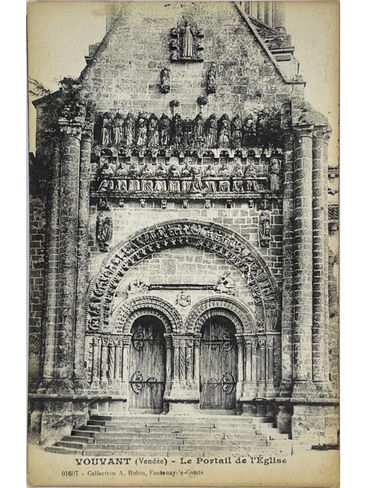 Recto de la carte postale