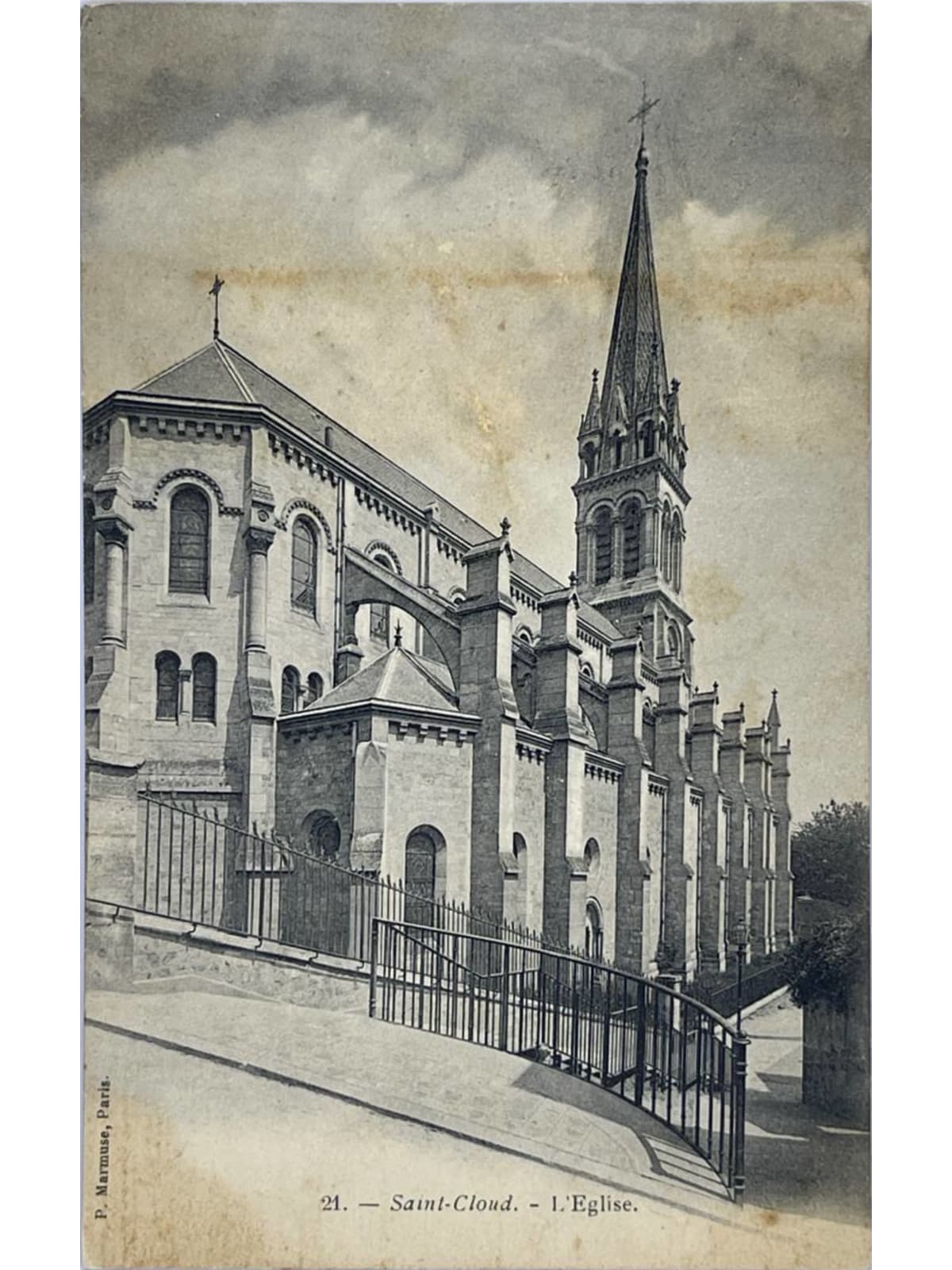 Recto de la carte postale