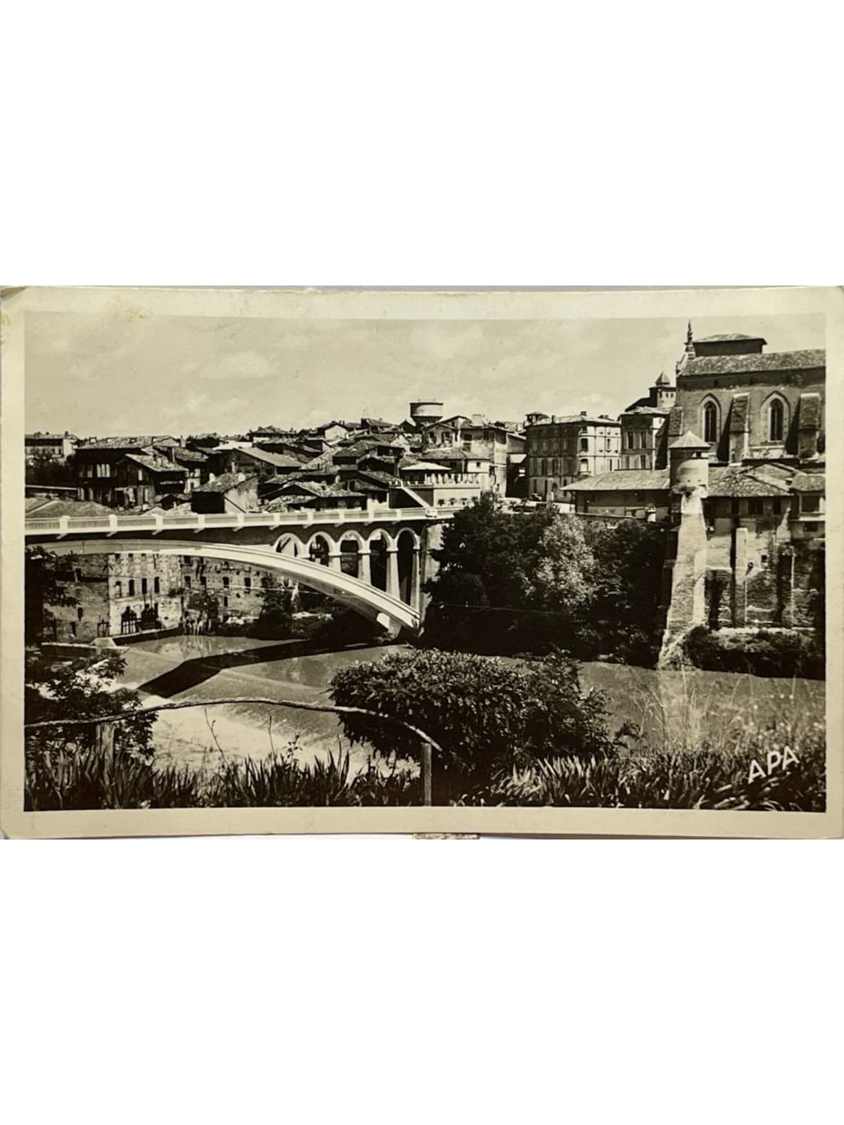 Recto de la carte postale