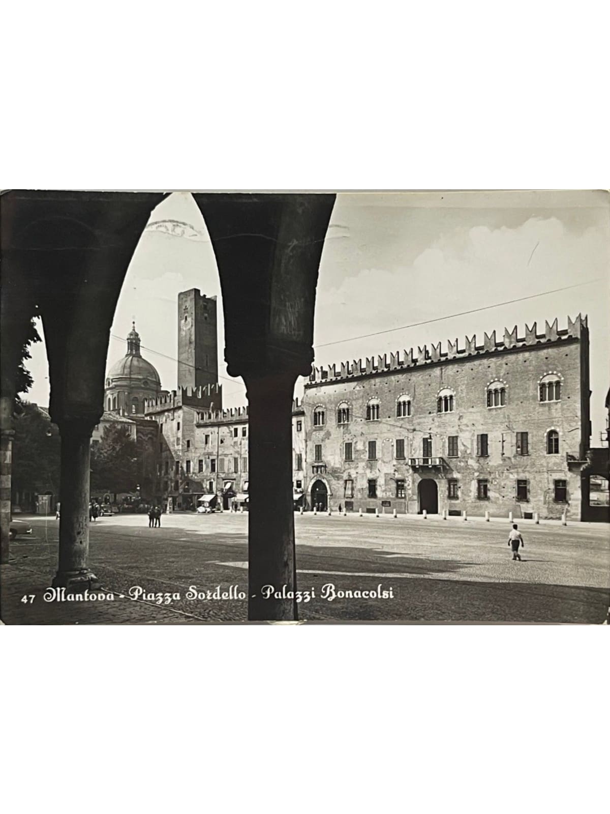 Recto de la carte postale