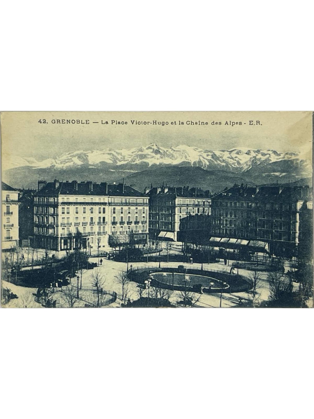 Recto de la carte postale