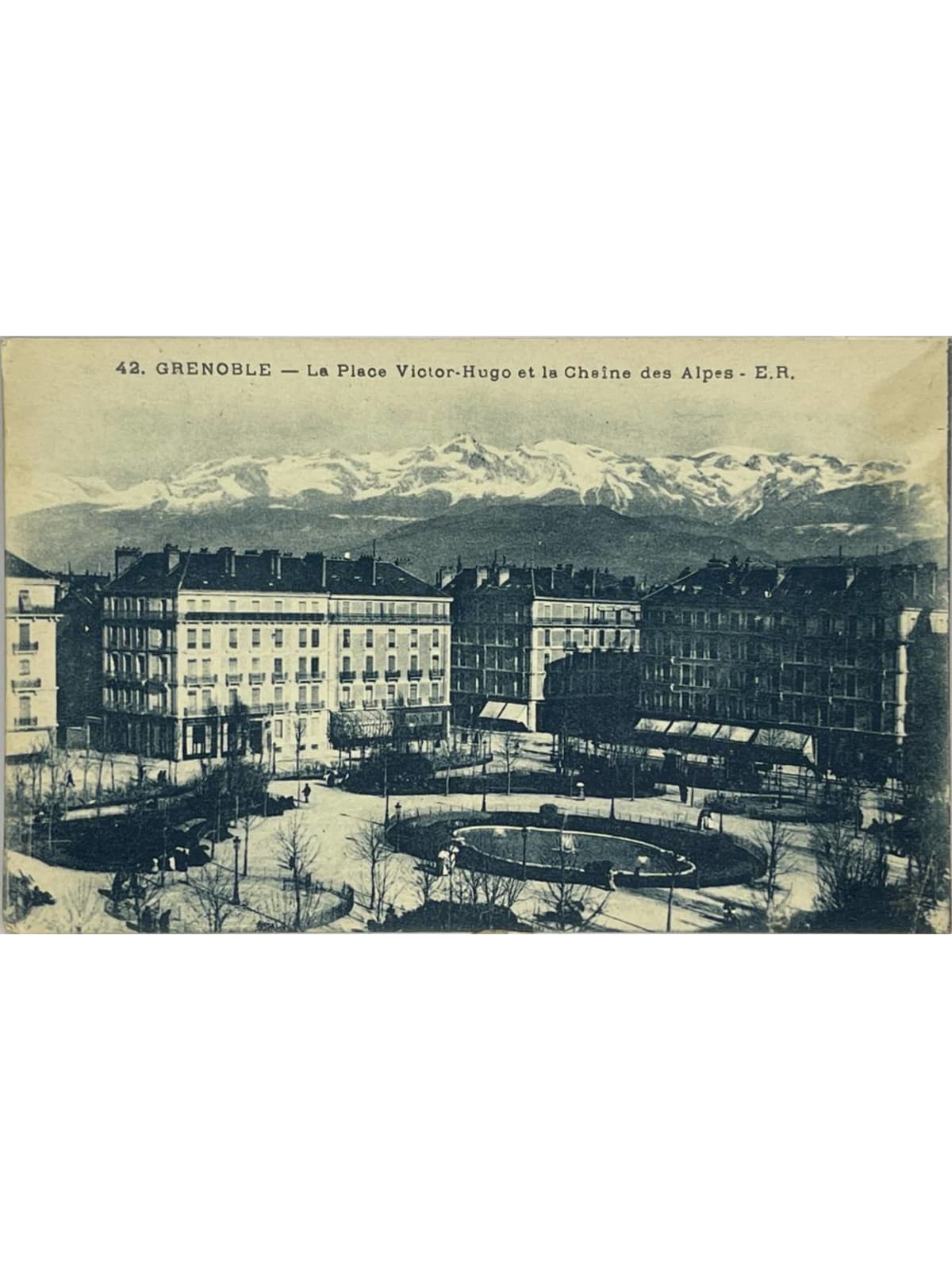 Recto de la carte postale