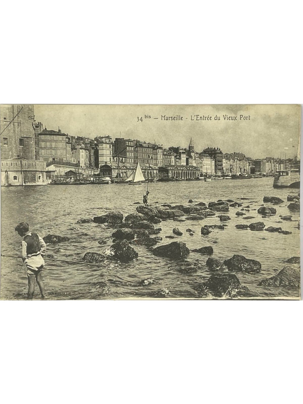 Recto de la carte postale