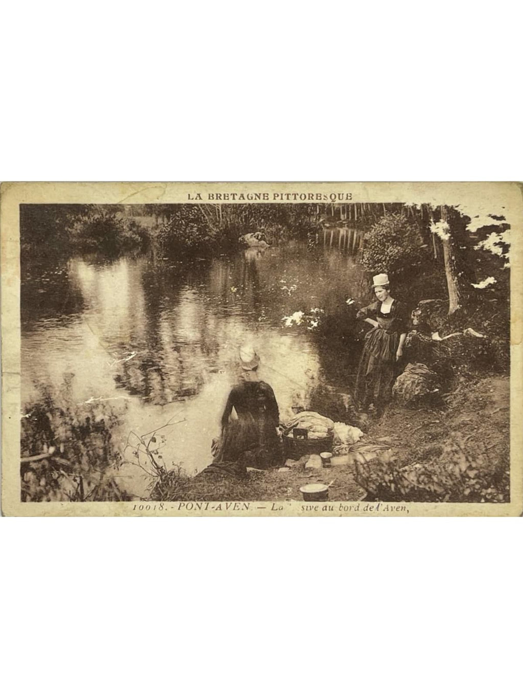 Recto de la carte postale