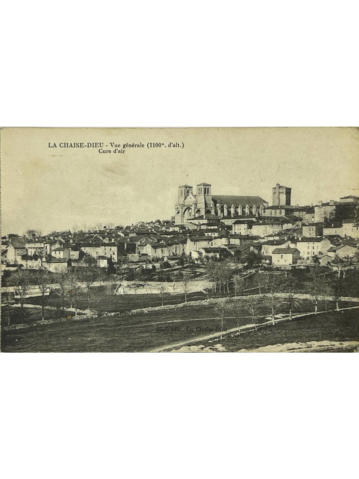 Recto de la carte postale