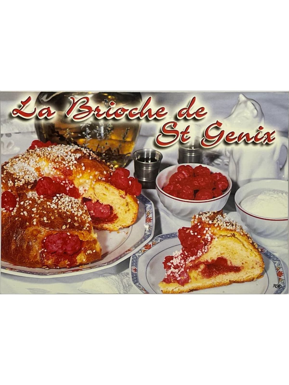 Recto de la carte postale