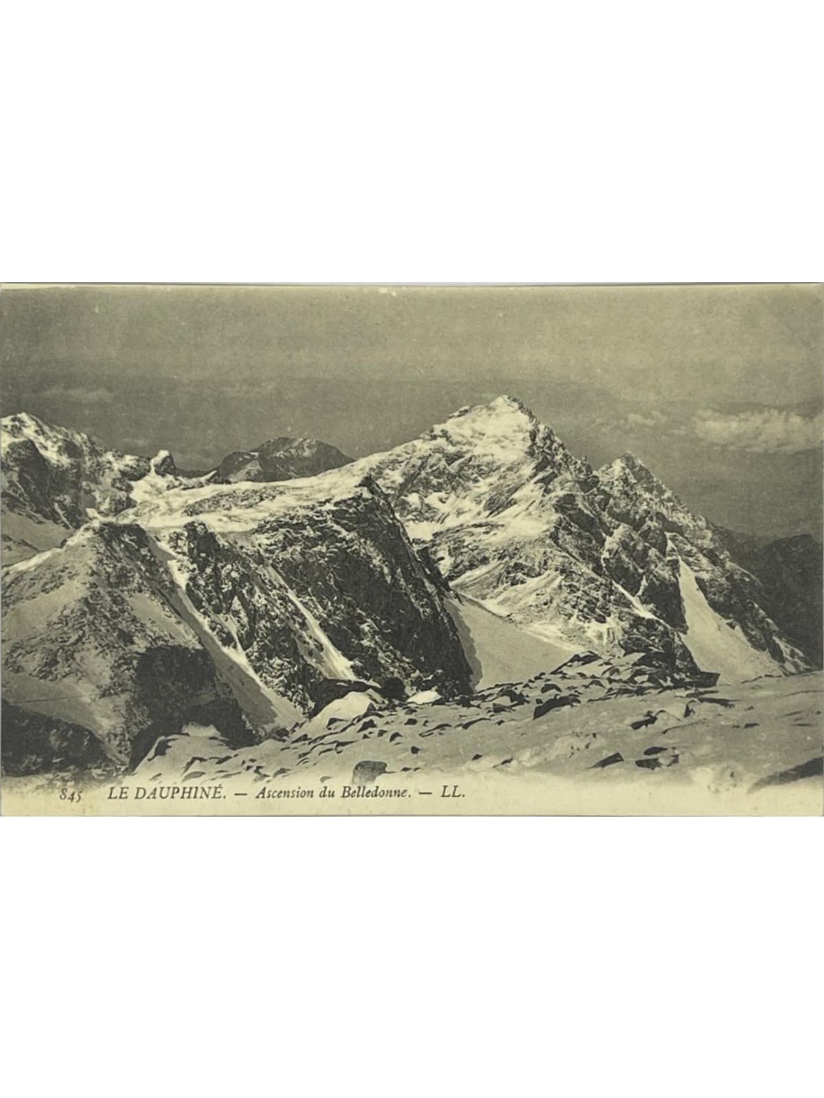Recto de la carte postale