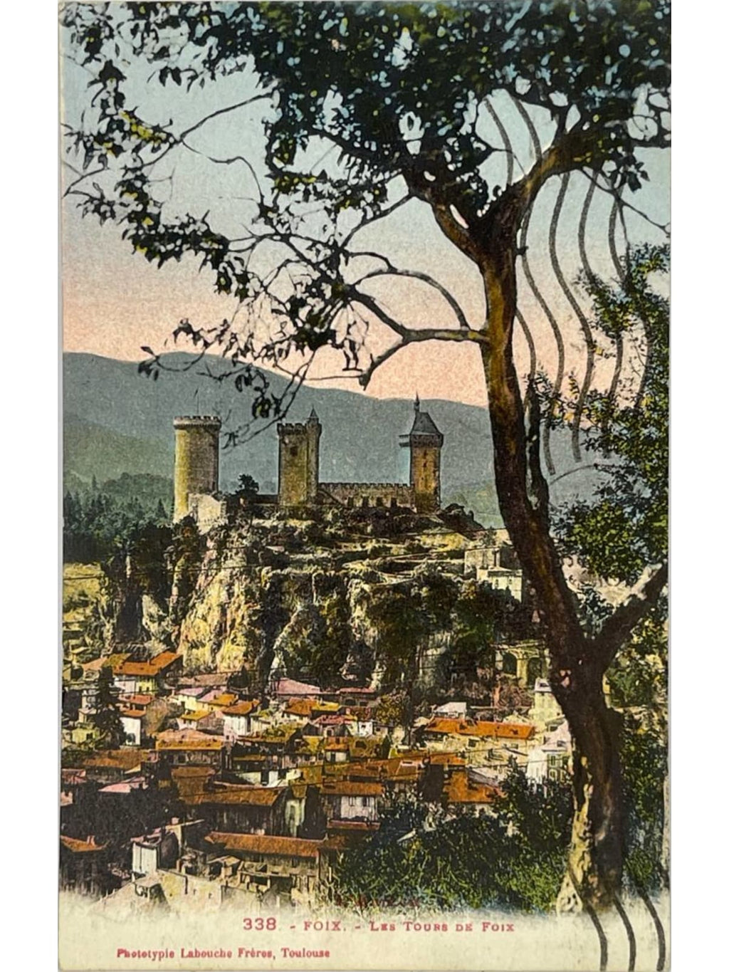 Recto de la carte postale