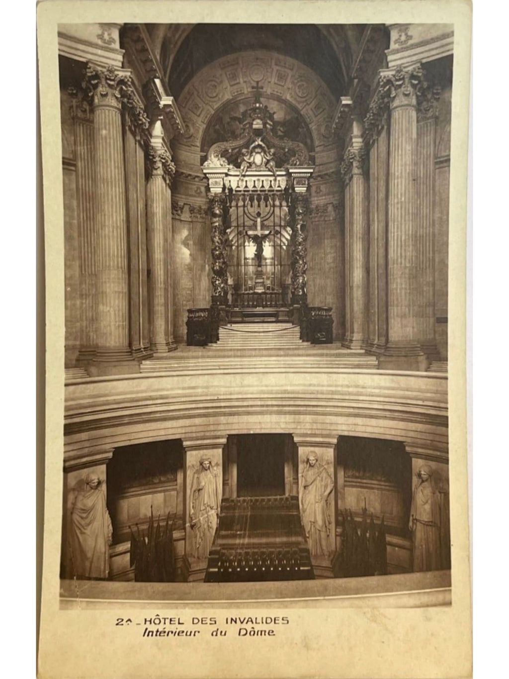 Recto de la carte postale