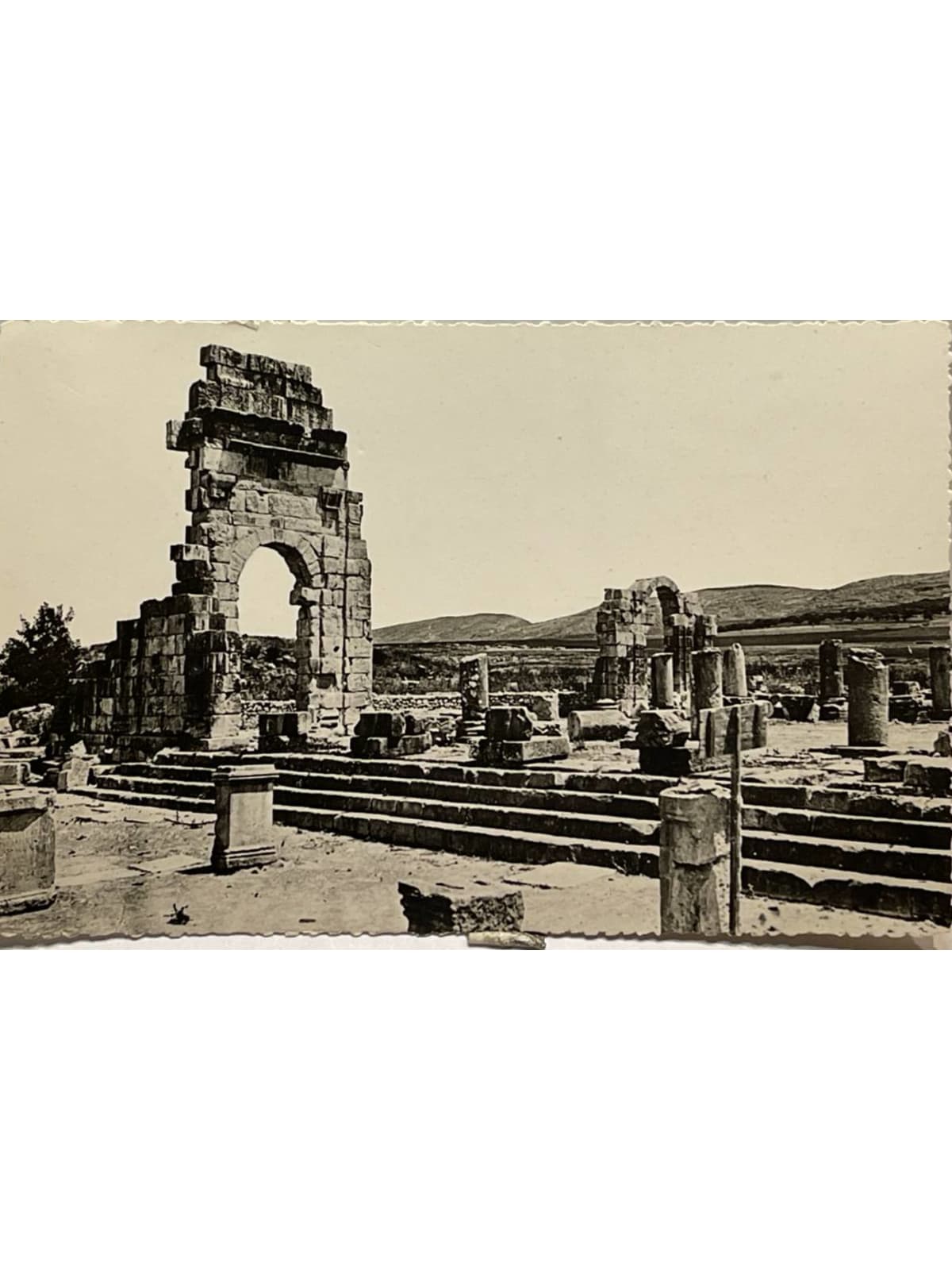 Recto de la carte postale