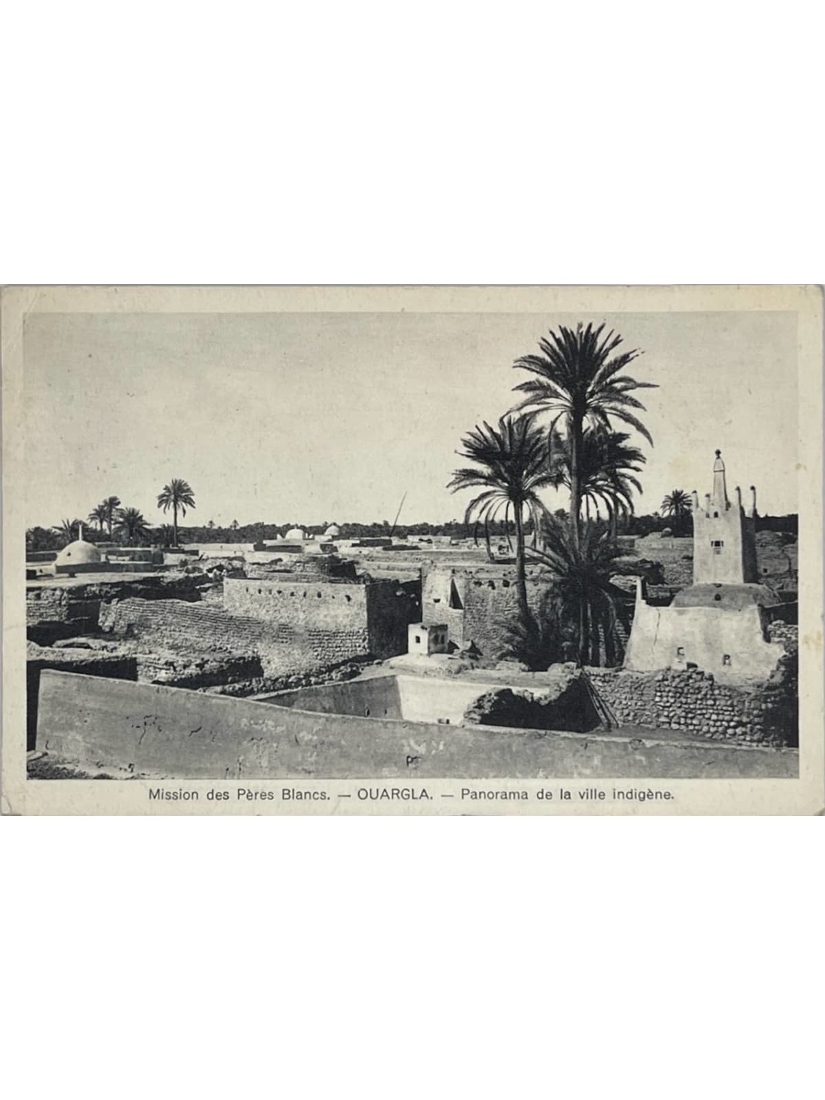 Recto de la carte postale