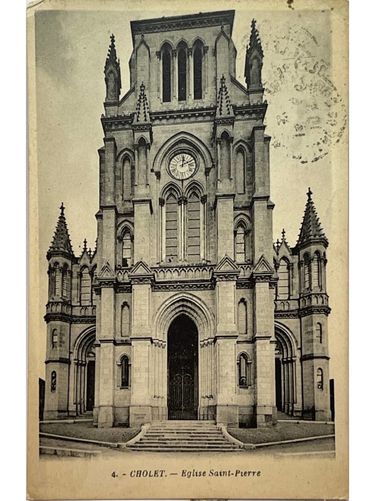 Recto de la carte postale