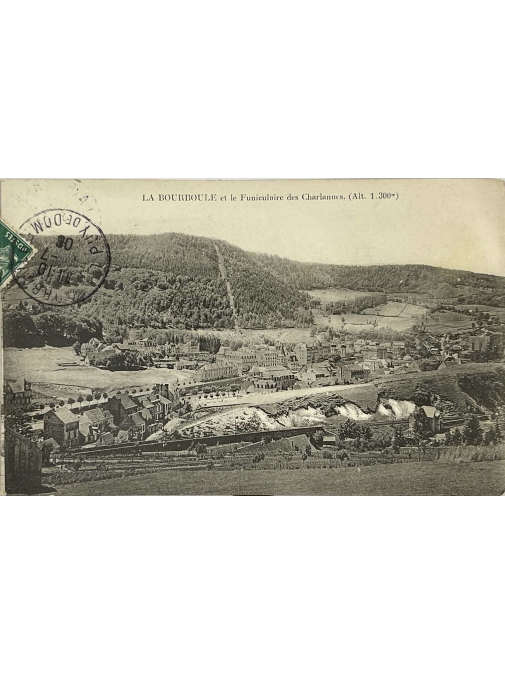 Recto de la carte postale