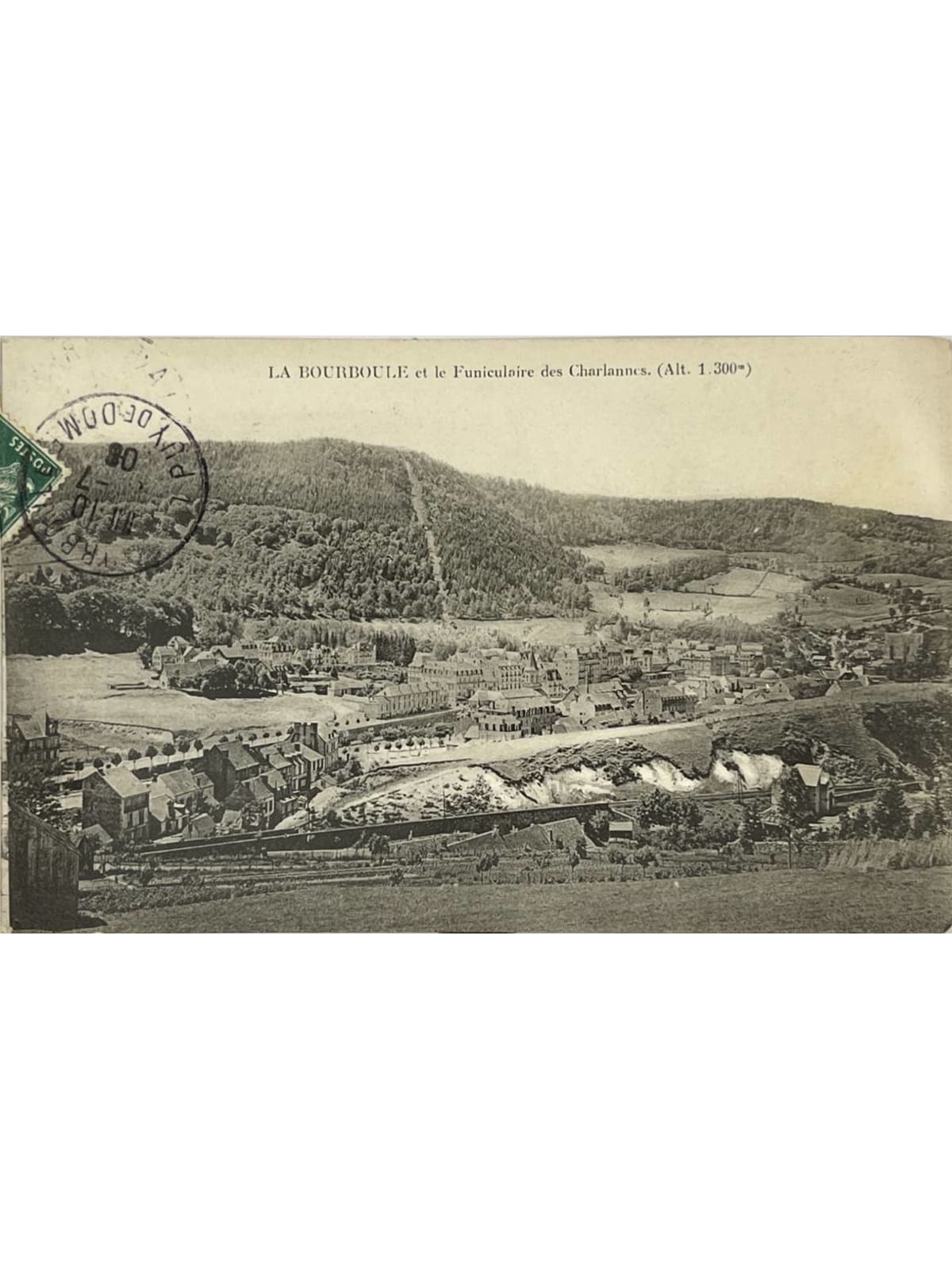 Recto de la carte postale