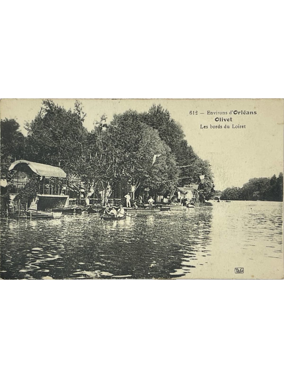 Recto de la carte postale