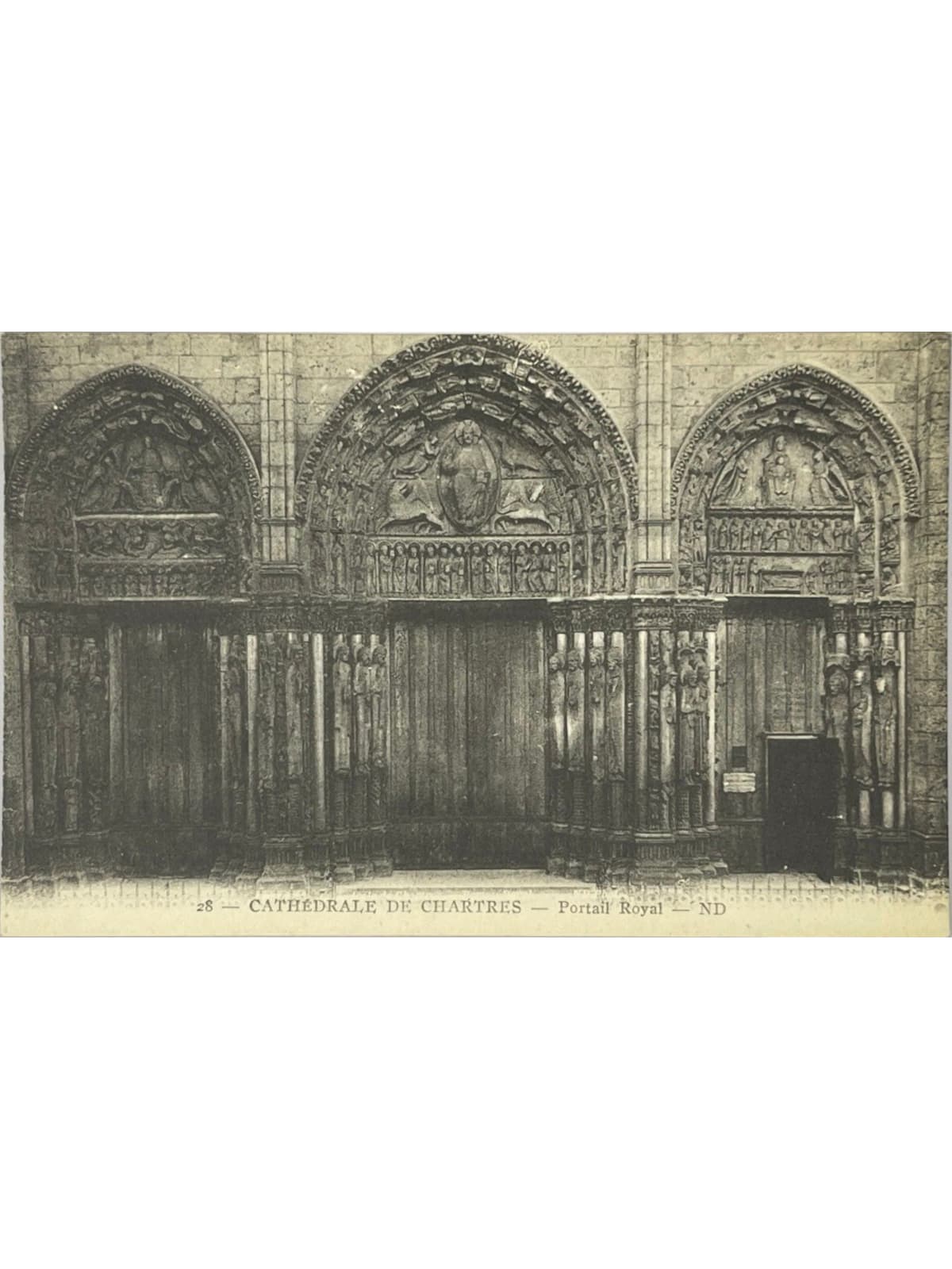 Recto de la carte postale