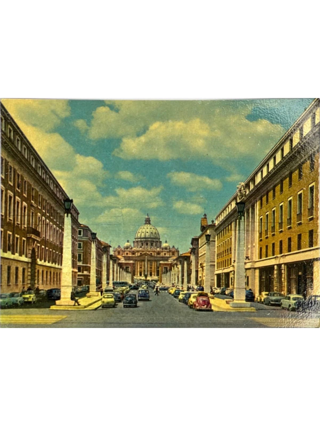 Recto de la carte postale
