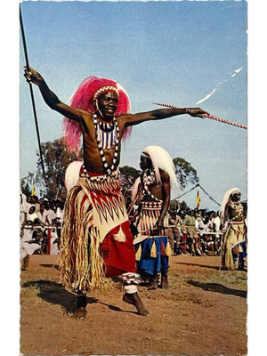 Afrique – Danseuses africaines en costumes – Carte postale n° 3443