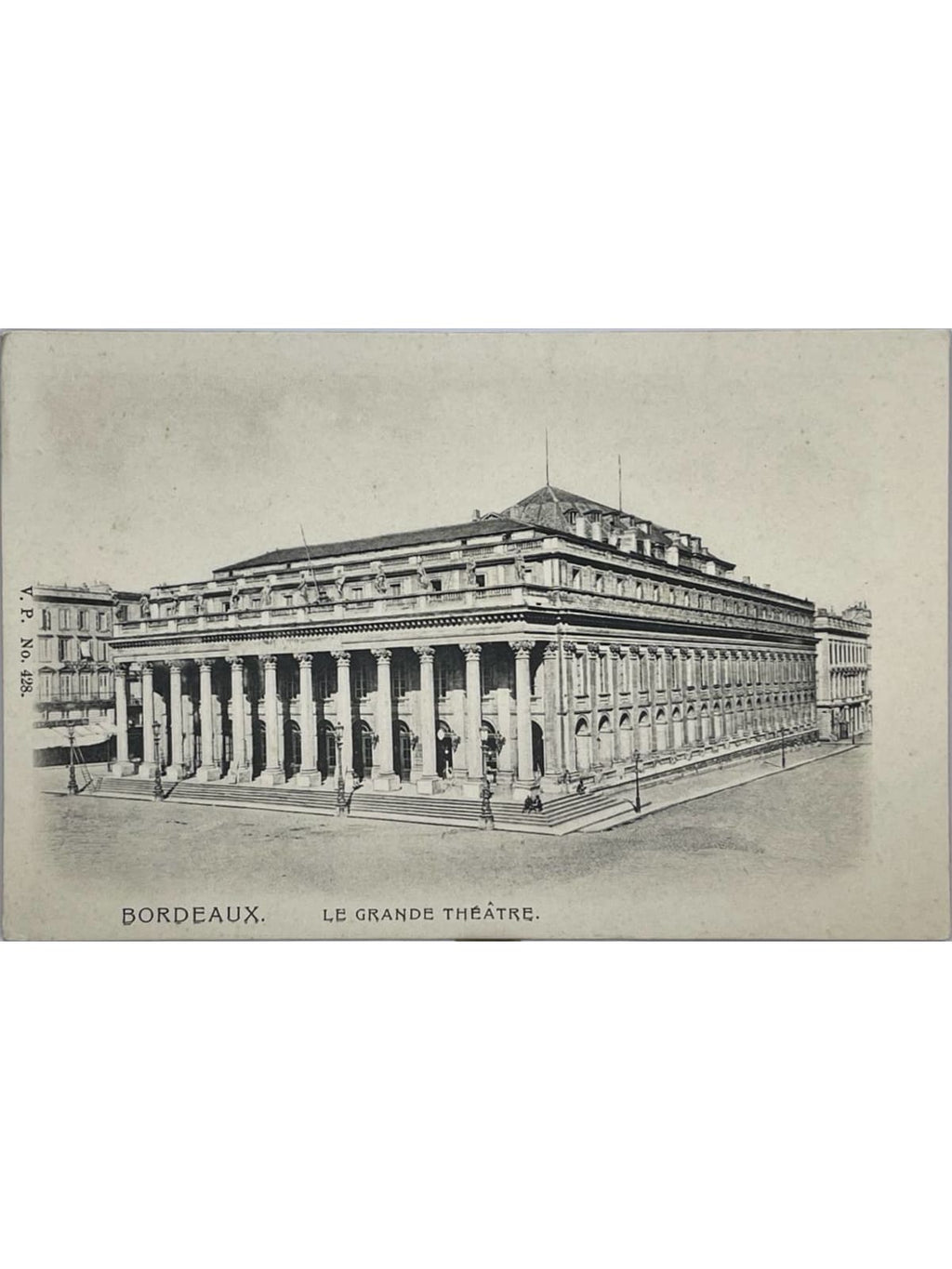 Recto de la carte postale