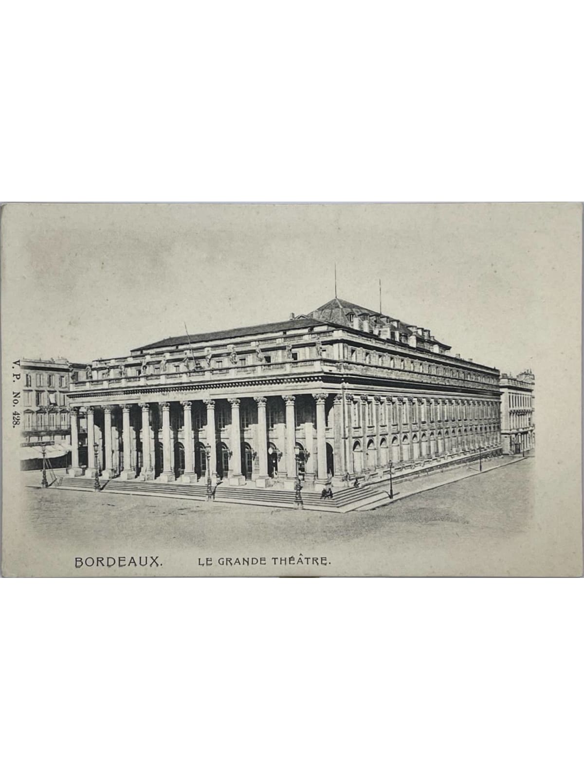 Recto de la carte postale