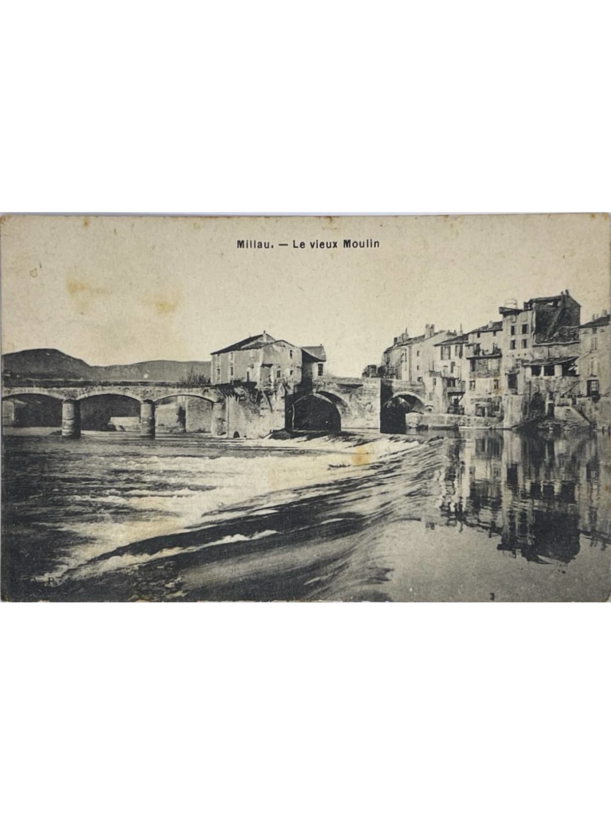 Recto de la carte postale